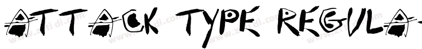 Attack Type Regula字体转换